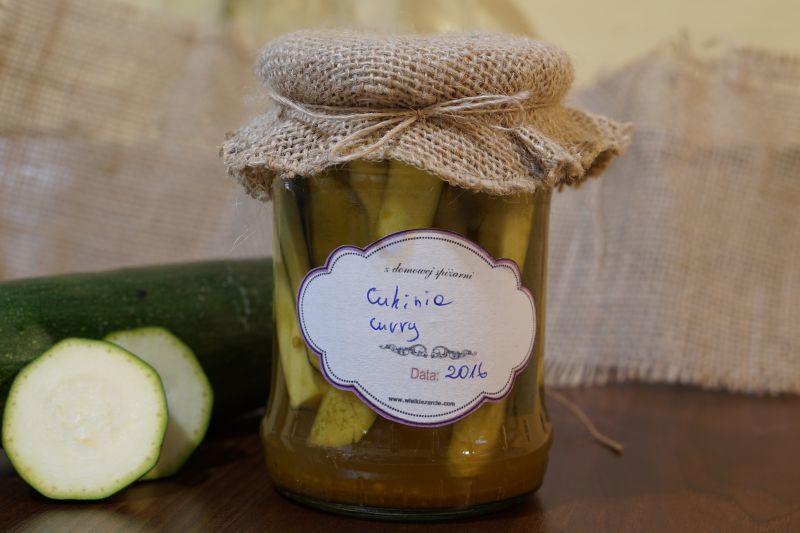 Cukinia w curry Cukinia w curry