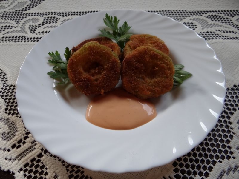 Cukinia w panierce wg Megg