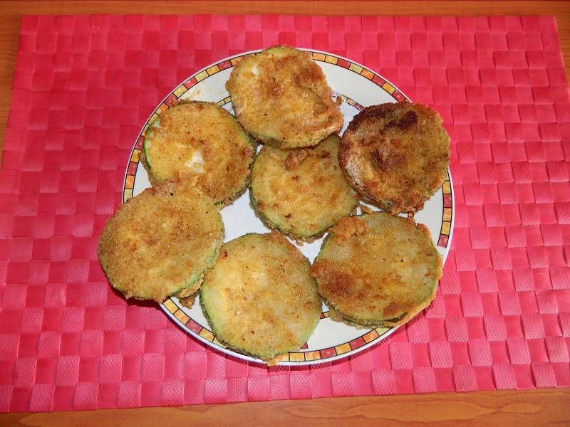 Cukinia w panierce z patelni