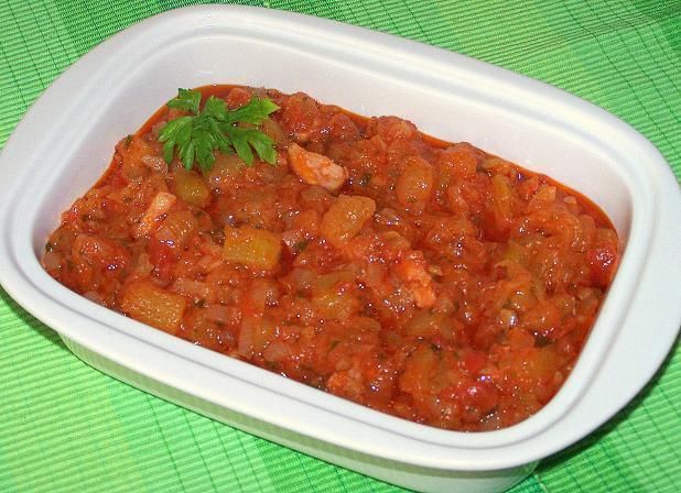 Cukinia w pomidorach Cukinia w pomidorach