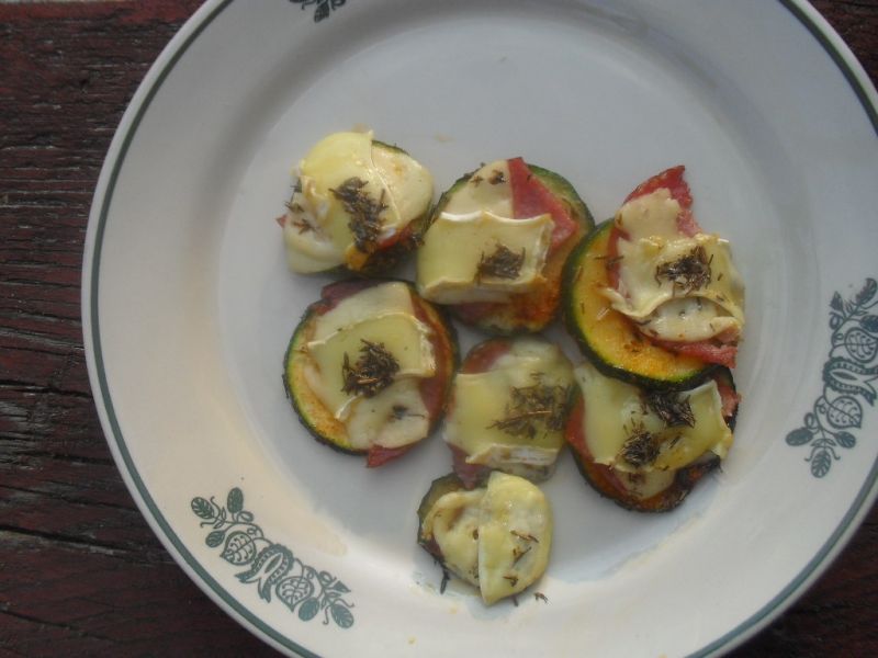 Cukinia z grilla Cukinia z grilla