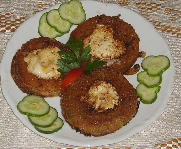 Cukinia z jajeczkiem
