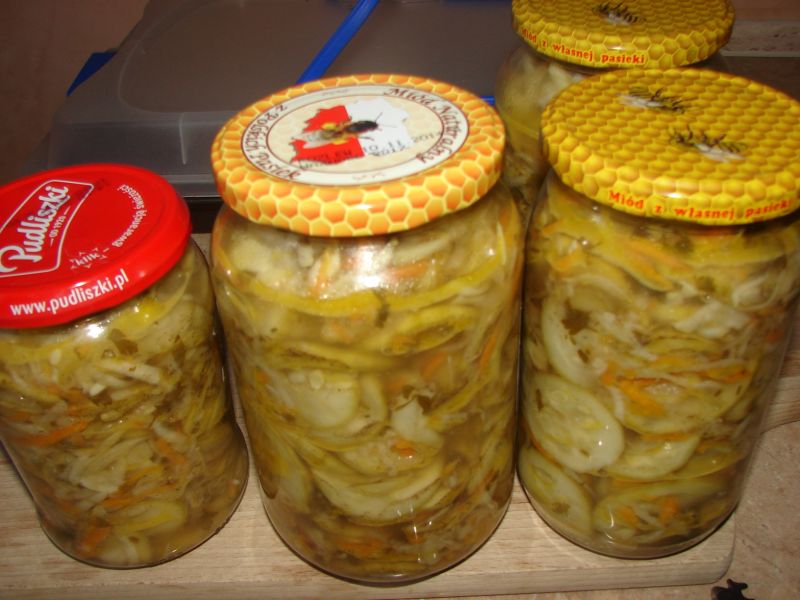 Cukinia z kalarepką