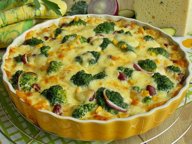 Cukiniowa tarta z serem korycińskim Cukiniowa tarta z serem korycińskim