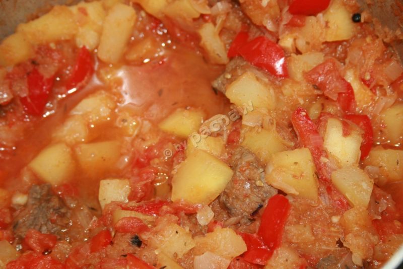 Cukiniowe leczo z jeleniem Cukiniowe leczo z jeleniem