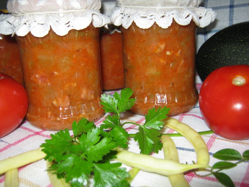 Cukiniowe niby leczo do słoika Cukiniowe niby leczo do słoika