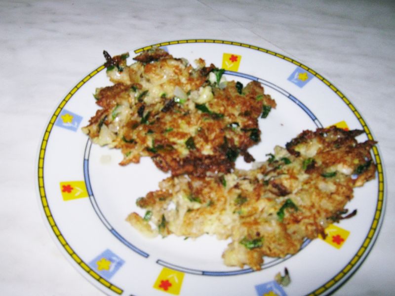 Cukiniowe proste placuszki