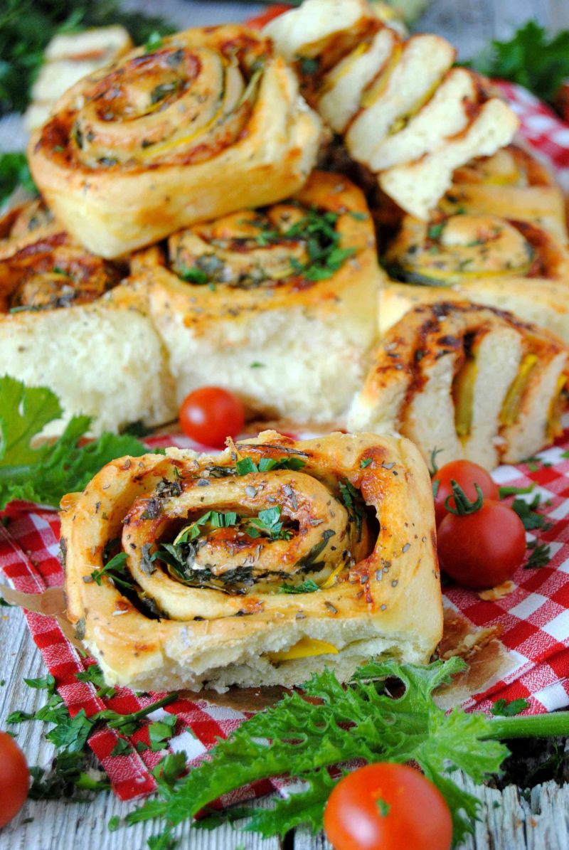 Cukiniowe ślimaczki Cukiniowe ślimaczki