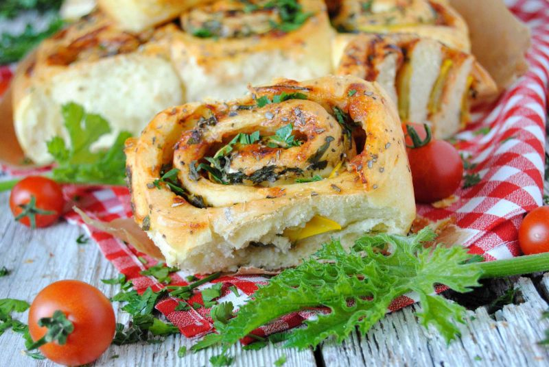 Cukiniowe ślimaczki Cukiniowe ślimaczki