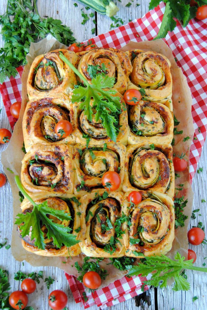 Cukiniowe ślimaczki Cukiniowe ślimaczki