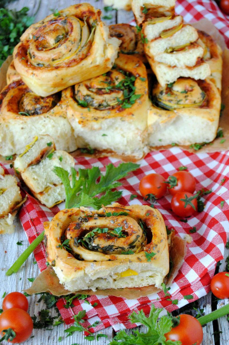 Cukiniowe ślimaczki Cukiniowe ślimaczki