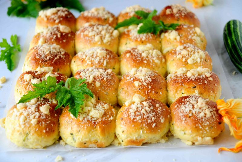 Cukiniowe słodkie bułeczki Cukiniowe słodkie bułeczki