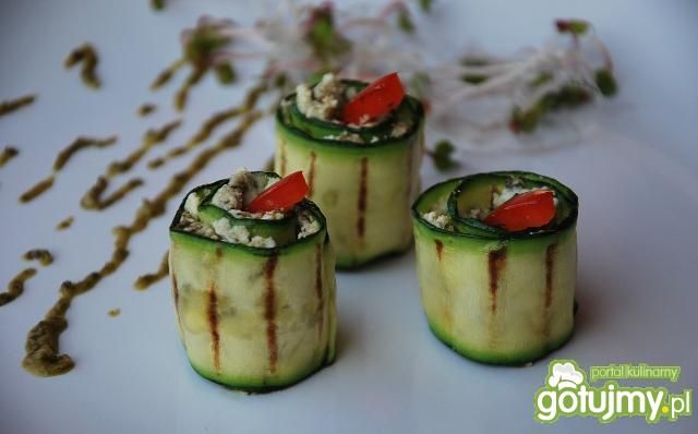 Cukiniowe zawijaski Cukiniowe zawijaski