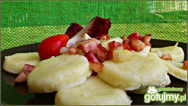 Cukiniowo ziemniaczane kluseczki