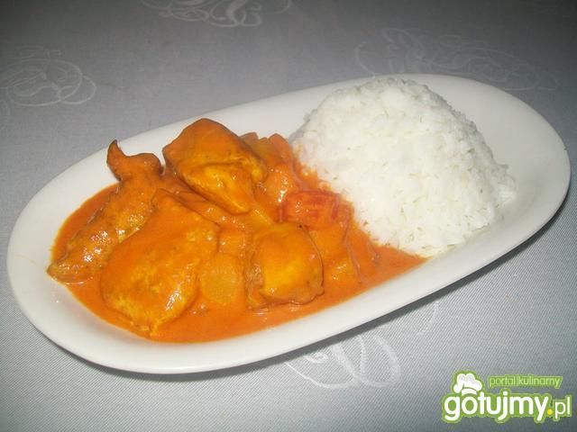 Curry z kurczaka i dyni Curry z kurczaka i dyni