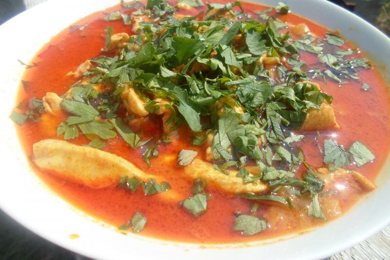 Curry z kurczakiem w mleku kokosowym Curry z kurczakiem w mleku kokosowym