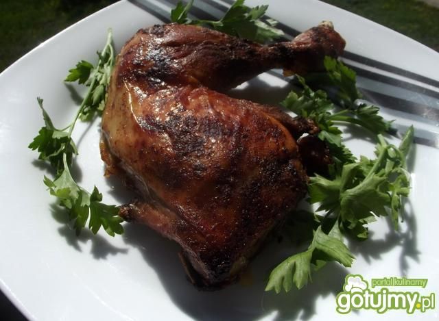 Ćwiartka z kurczaka z piekarnika