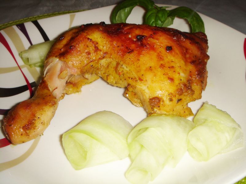 Ćwiartki pieczone jak z rożna