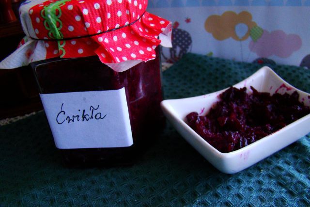 Ćwikła w słoiku Ćwikła w słoiku