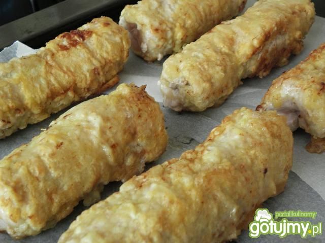 Cygara schabowe z borowikami. Cygara schabowe z borowikami.