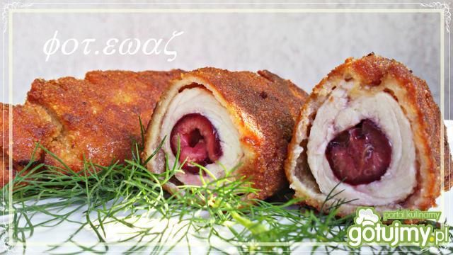 Cygara schabowe z czereśnią