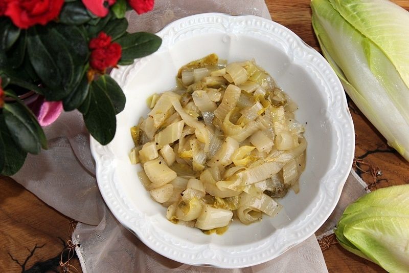 Cykoria duszona w maśle Cykoria duszona w maśle