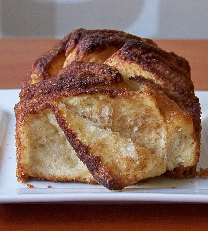 Cynamonowa drożdżówka do odrywania