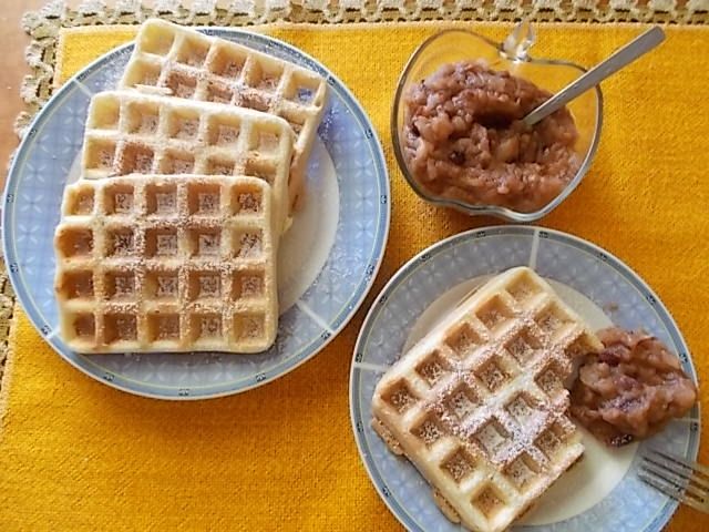 Cynamonowe gofry Cynamonowe gofry