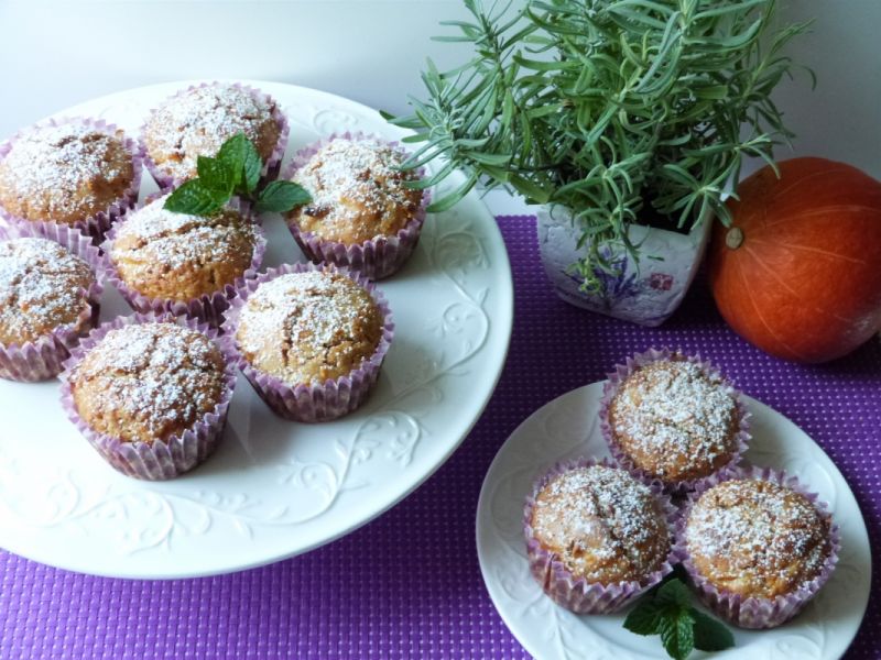Cynamonowe muffinki z dynią Cynamonowe muffinki z dynią