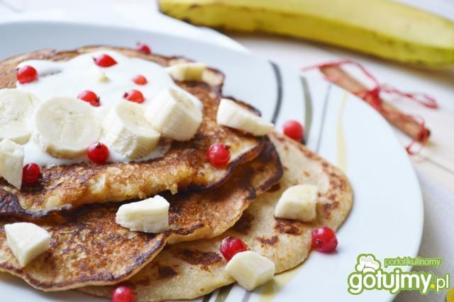 Cynamonowe placuszki z bananem Cynamonowe placuszki z bananem