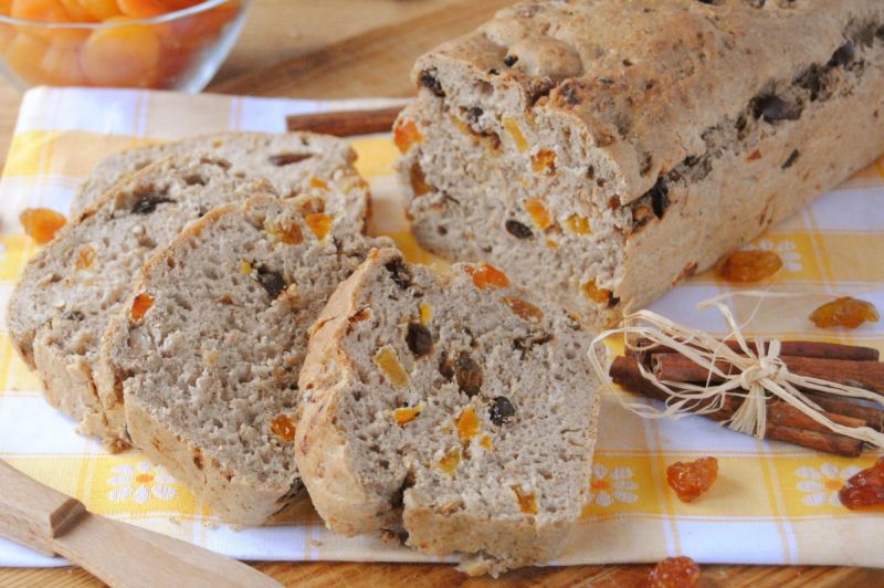 Cynamonowy chlebek z bakaliami Cynamonowy chlebek z bakaliami