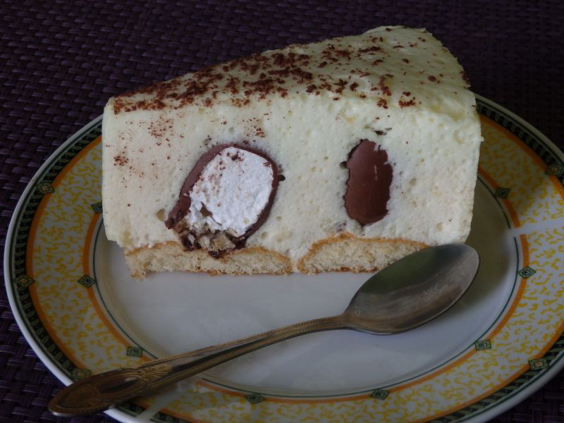 Cytrusowe ptasie mleczko z niespodzianką Cytrusowe ptasie mleczko z niespodzianką