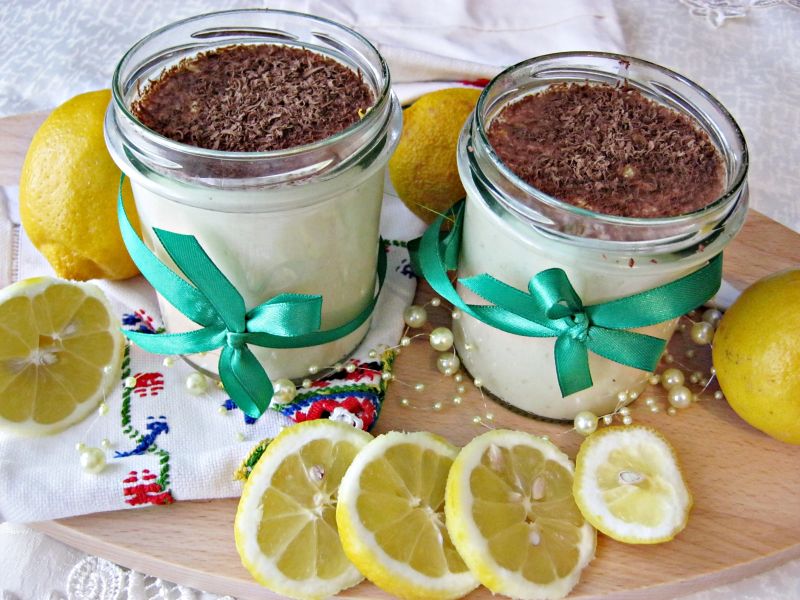 Cytrusowy koktajl na jogurcie naturalnym