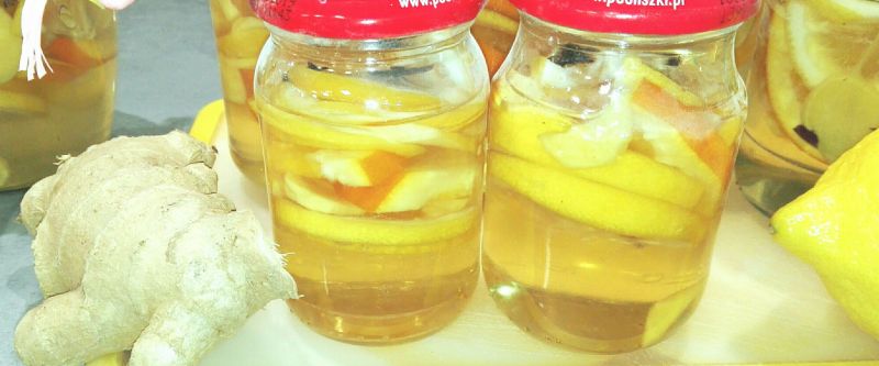 Cytryna z imbirem w syropie