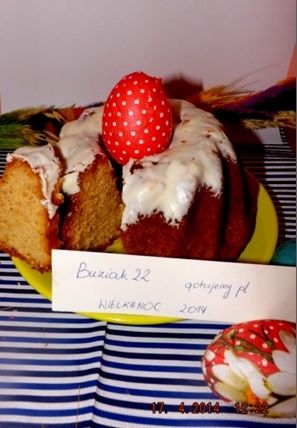 Cytrynowa babka piaskowa  Cytrynowa babka piaskowa