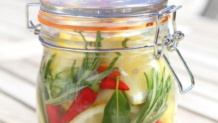 Cytrynowa konserwowa z chili