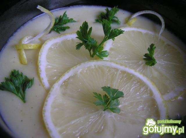 Cytrynowa zupa z imbirową nutą Cytrynowa zupa z imbirową nutą