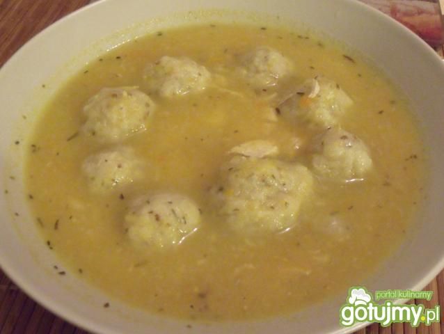 Cytrynowa zupa z kurczakiem