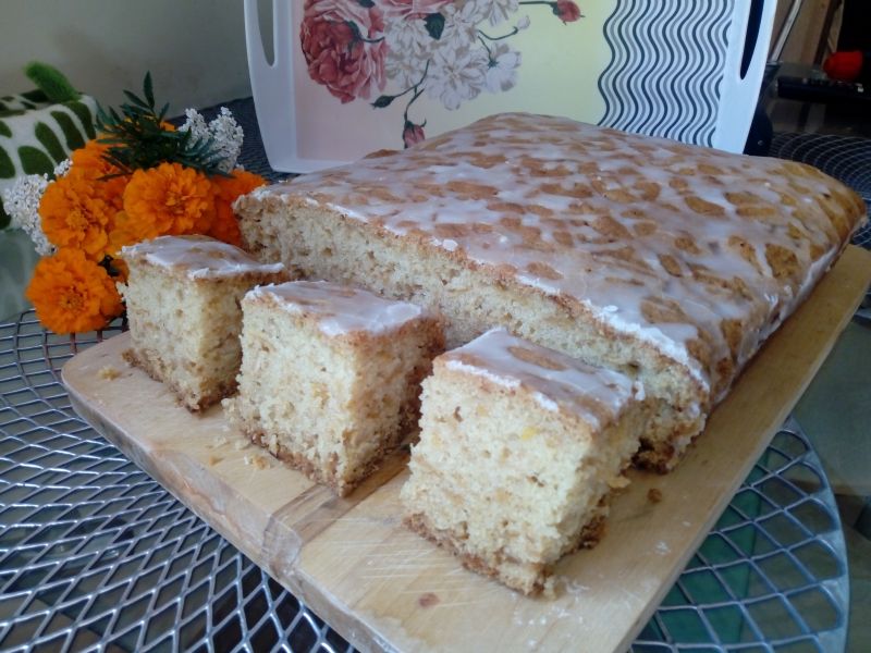 Cytrynowe ciasto z cukinii