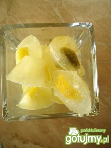 Cytrynowe i limonkowe kostki lodu  Cytrynowe i limonkowe kostki lodu