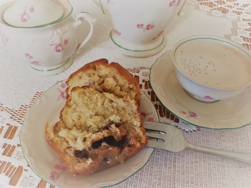 Cytrynowe muffinki z karmelem i orzechem pecan