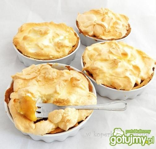 Cytrynowe tartinki z bezą   Cytrynowe tartinki z bezą