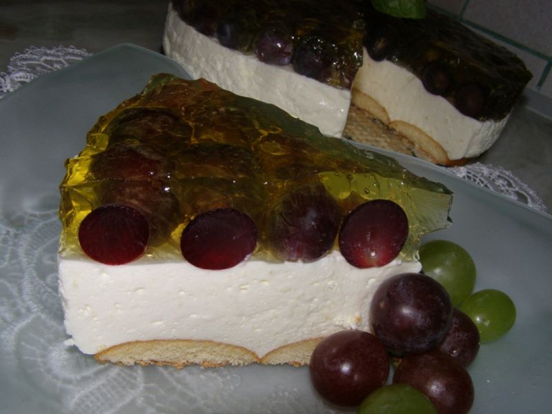 Cytrynowo- winogronowy deser  Cytrynowo- winogronowy deser