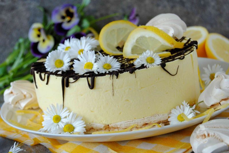 Cytrynowy tort lodowy Cytrynowy tort lodowy