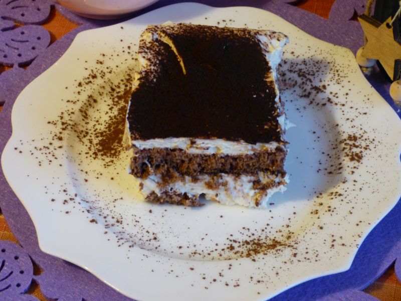 Czarno - białe tiramisu