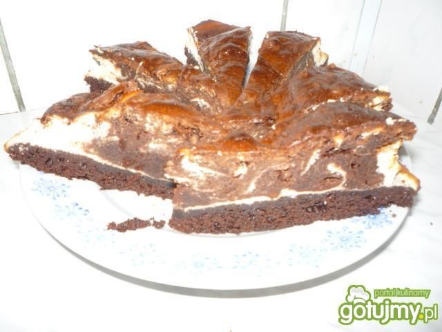 Czarnobiałe ciasto Czarnobiałe ciasto