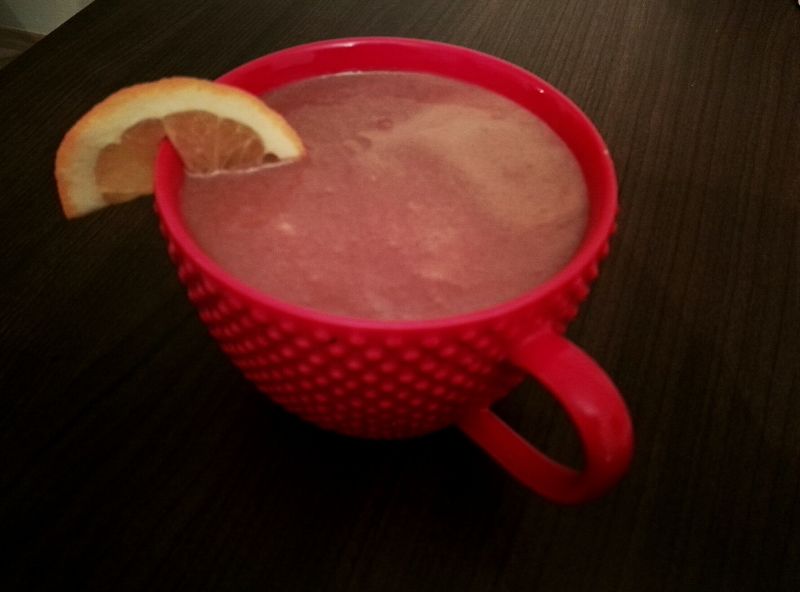 Czekolada na gorąco z nutą pomarańczy