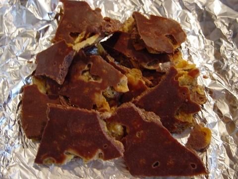 Czekolada z płatkami kukurydzianymi