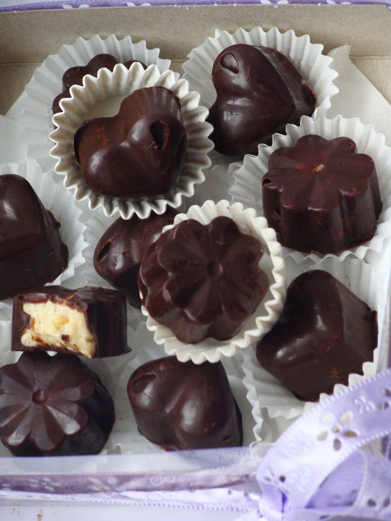 Czekoladki prawie jak Michałki