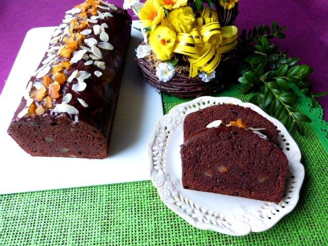 Czekoladowa babka świąteczna 